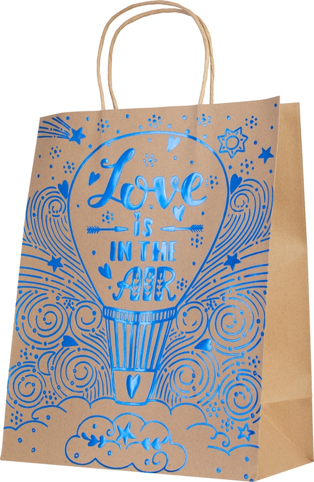 Пакет подарочный Magic Pack Love balloon 26*32.4*12.7см от Vprok.ru