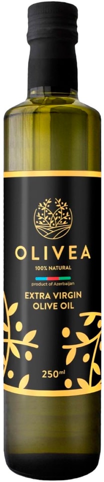 Масло оливковое Olivea Extra Virgin нерафинированное первого отжима 250мл