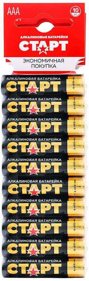 Батарейки Старт ААА 30шт от Vprok.ru