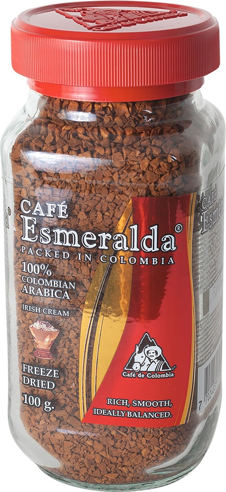 Кофе Esmeralda Сублимированный ирландский крем 100г