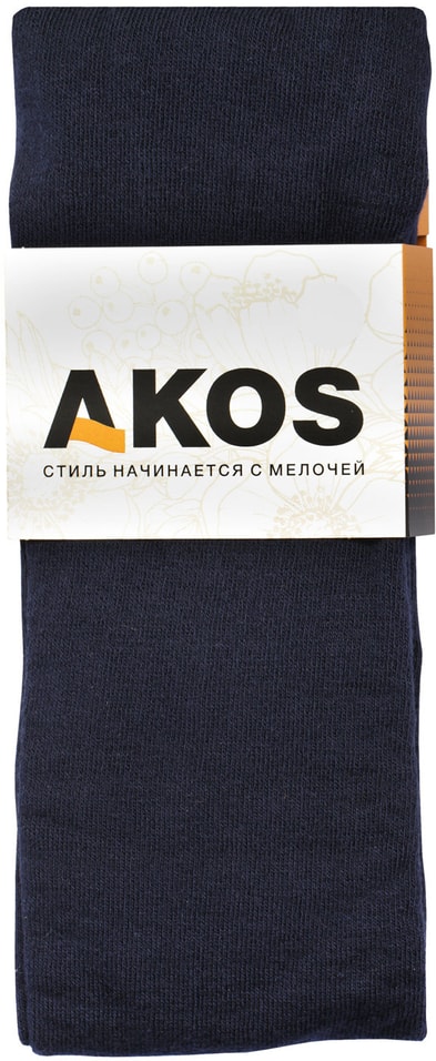 Колготки детские Akos синий р.98-104