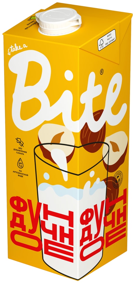 Напиток растительный Take a Bite Фундук 1лс доставкой!