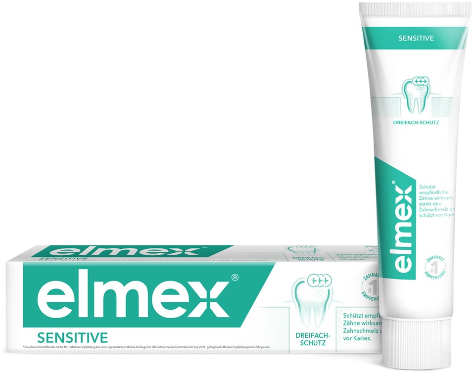 Зубная паста Elmex Сенситив Плюс для чувствительных зубов 75мл