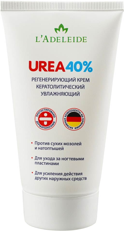 Крем для тела LAdeleide Urea 40% регенерирующий 150мл от Vprok.ru