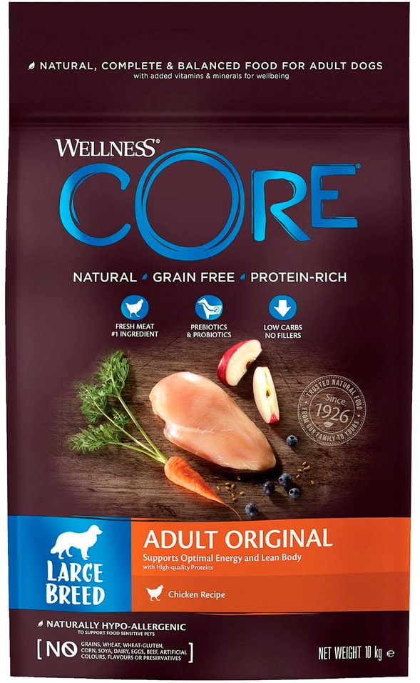 Корм для собак Wellness (1.8 кг) Dog Core Senior. Корм Core Wellness для собак. Калорийный корм Core. Wellness корм для собак