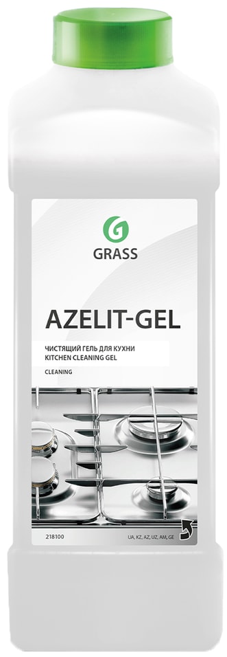 Средство чистящее Grass Azelit анти-жир улучшенная формула 1л от Vprok.ru