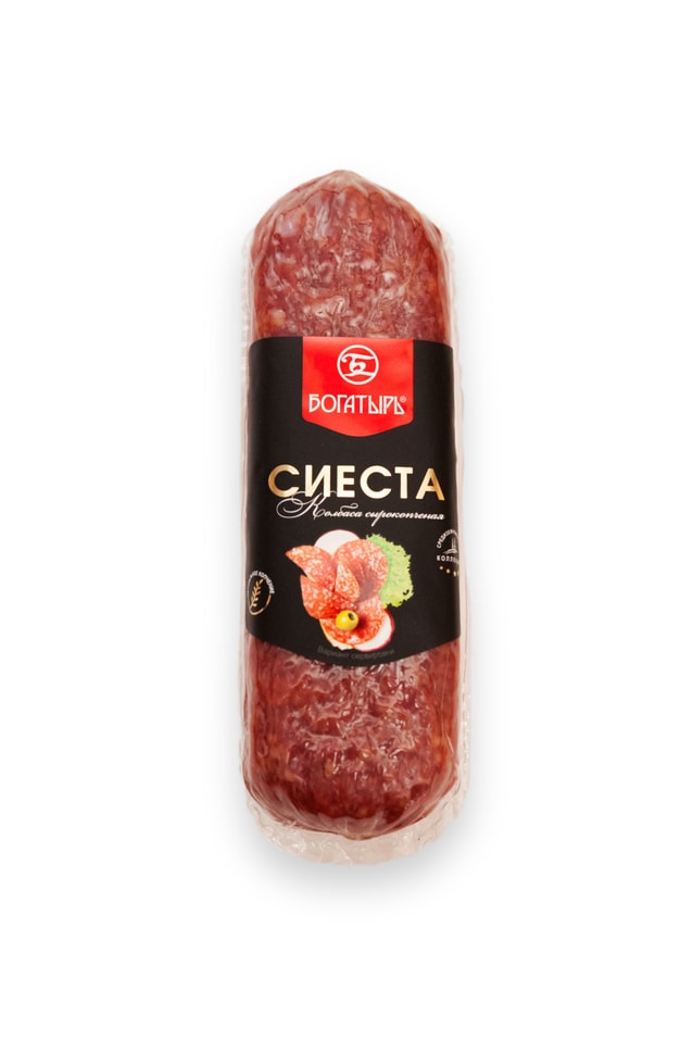 Колбаса Богатырь Сиеста 240г - Vprokru Перекрёсток 319₽
