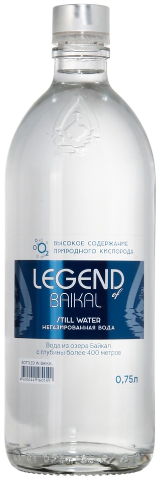 Вода Legend of Baikal питьевая негазированная 750мл