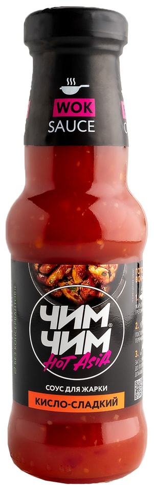 Соус Чим Чим Hot Asia Кисло-сладкий для жарки 297г