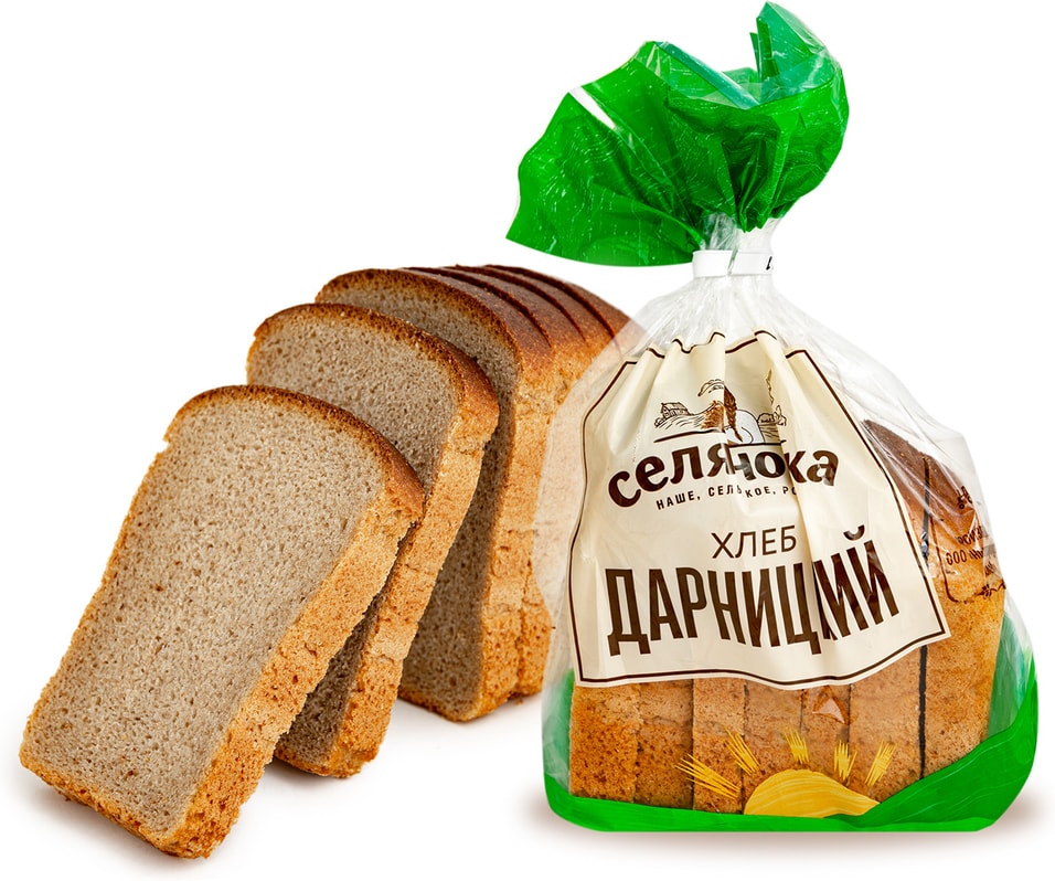 Хлеб Нижегородский Хлеб Дарницкий формовой нарезной 700г