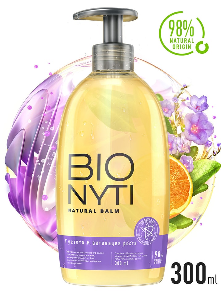 Бальзам для волос Bionyti Густота и активация роста 400мл
