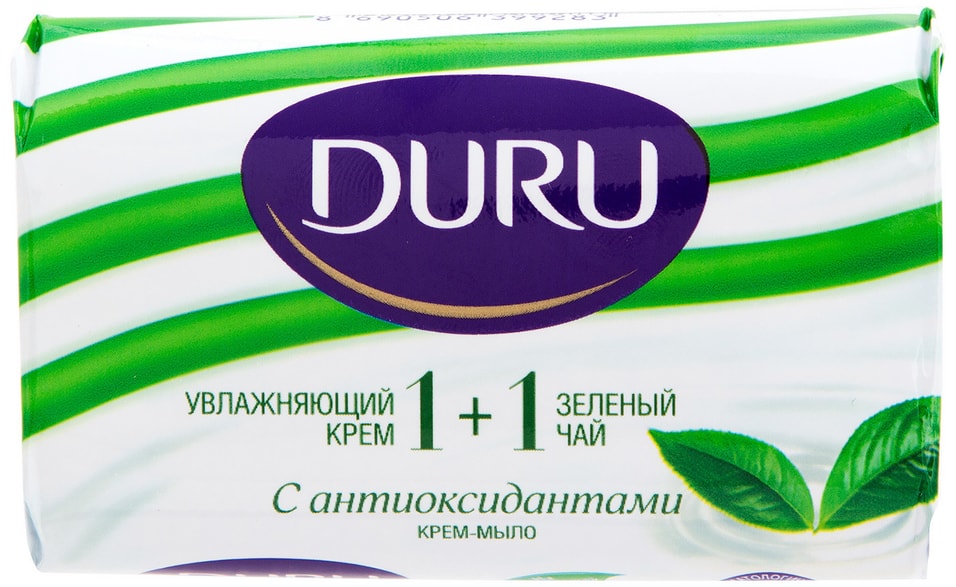 Мыло Duru Soft Sensations Зеленый чай 80г