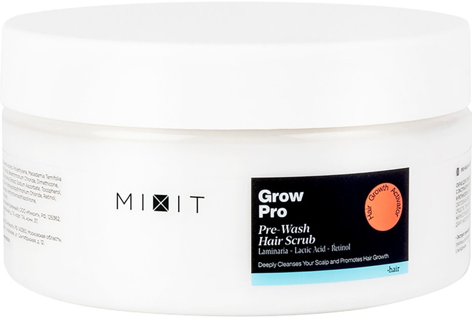 Скраб для кожи головы MiXiT Grow Pro Pre-Wash Hair Scrub 200мл от Vprok.ru