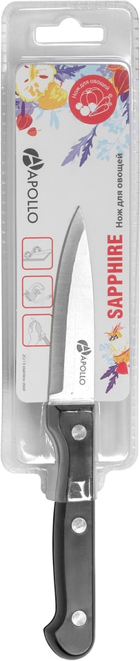 Нож для овощей Apollo Sapphire 9см от Vprok.ru
