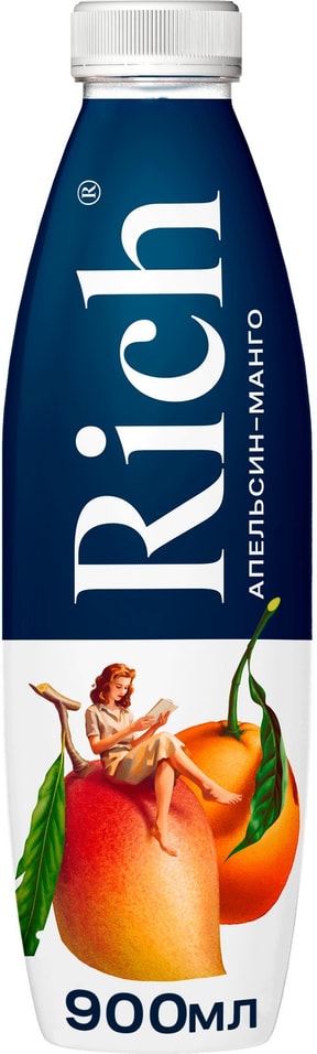 Нектар Rich Апельсин и манго 900мл. Доставим до двери!