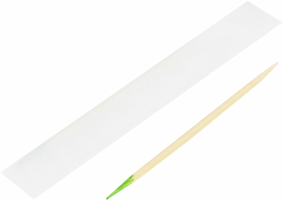 Зубочистки  Белый Аист с ментолом бамбуковые 1000шт