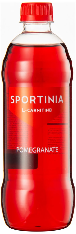 Напиток Sportinia L-Carnitine 1500 Гранат 500мл