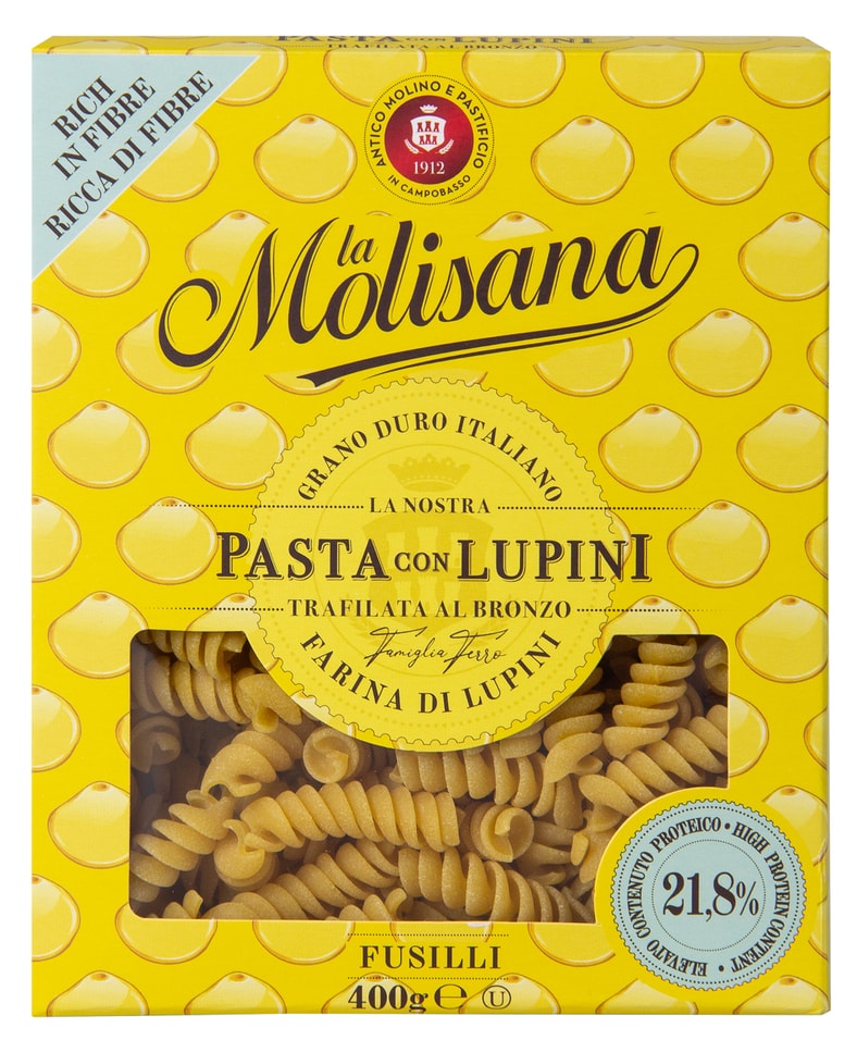 Макароны La Molisana Fusilli Спиральки 400гс доставкой!