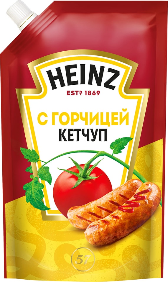 Кетчуп Heinz с горчицей 320г от Vprok.ru