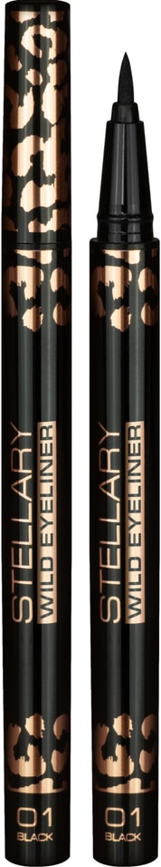 Подводка для глаз Stellary Black Eyeliner фетровая Черная Тон 01 409₽