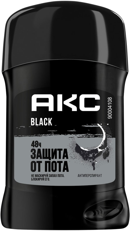 Дезодорант-антиперспирант Акс Black Морозная груша и кедр 50мл 499₽