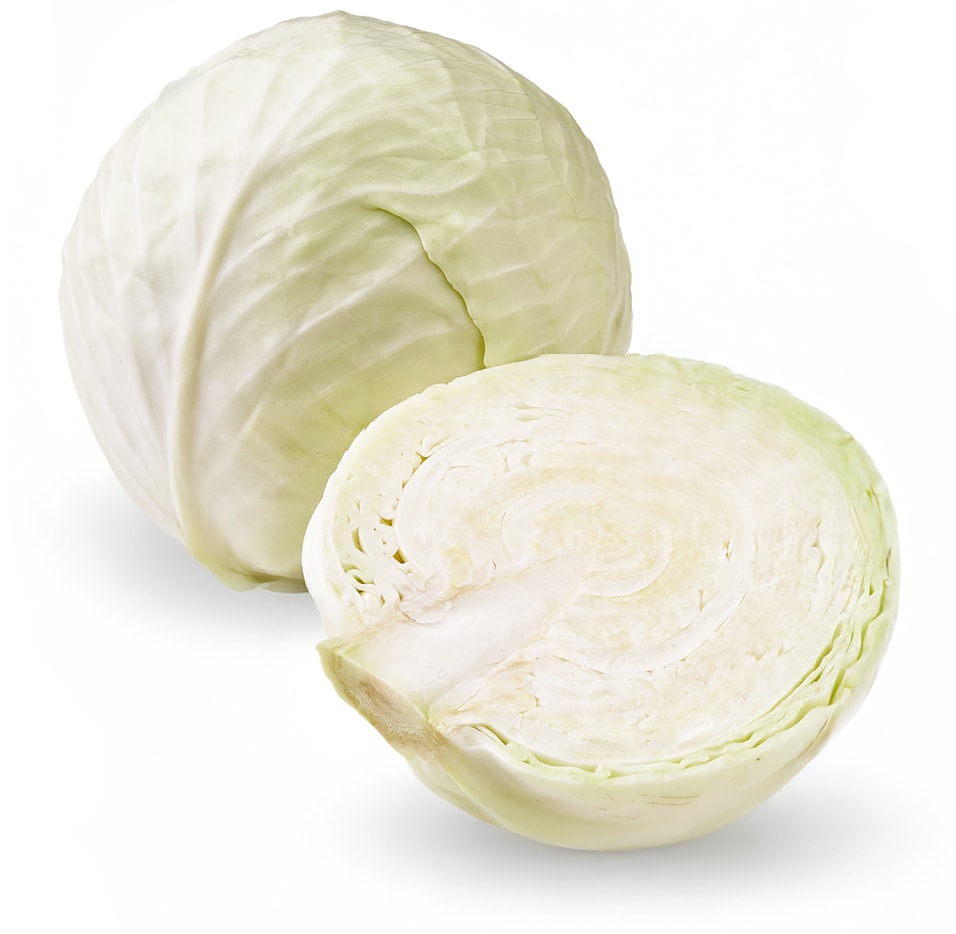 Капуста белокочанная 0.8-5кг - Vprok.ru Перекрёсток