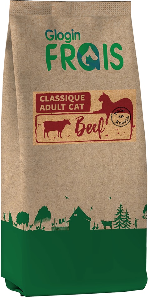 Сухой корм для кошек Frais Classique Adult Cat Beef с мясом говядины 2кг