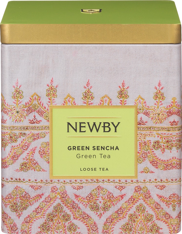 Чай зеленый Newby Зеленая Сенча 125г от Vprok.ru