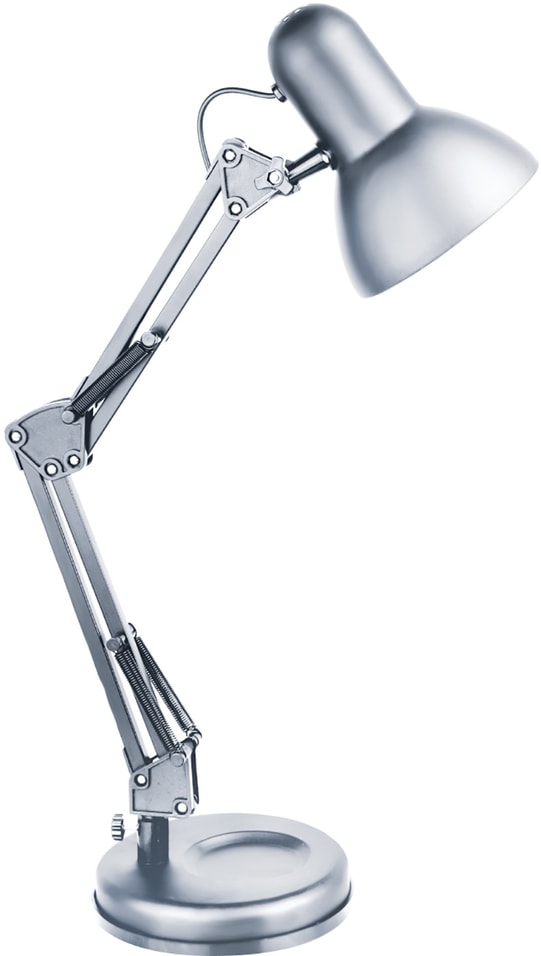 Светильник настольный Camelion KD-313 E27 230В 60Вт серебряный