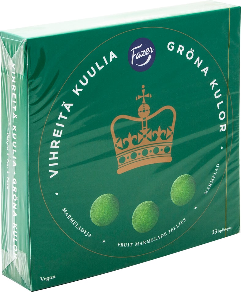 Мармелад Fazer Green Jellies 500г от Vprok.ru