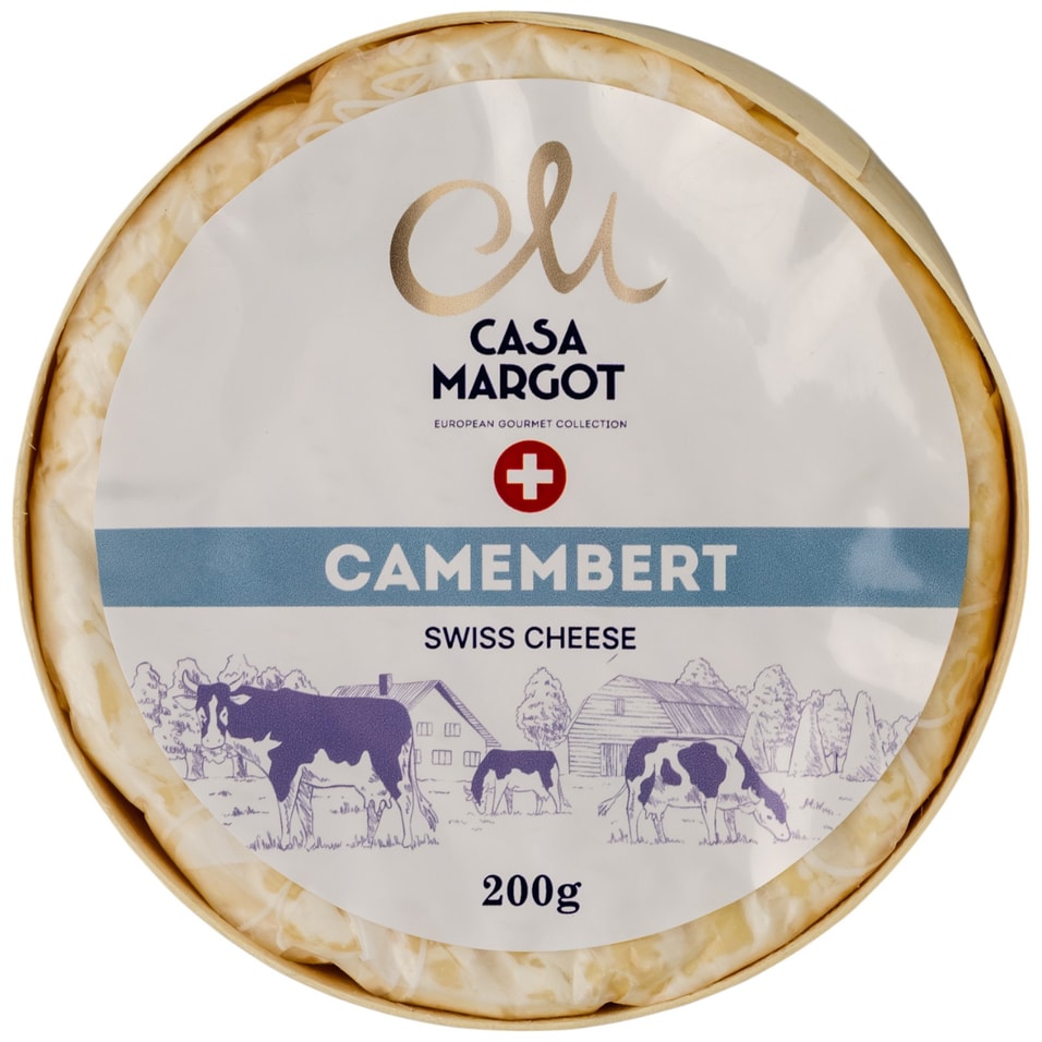 Сыр Casa Margot Camembert с белой плесенью 45% 200г