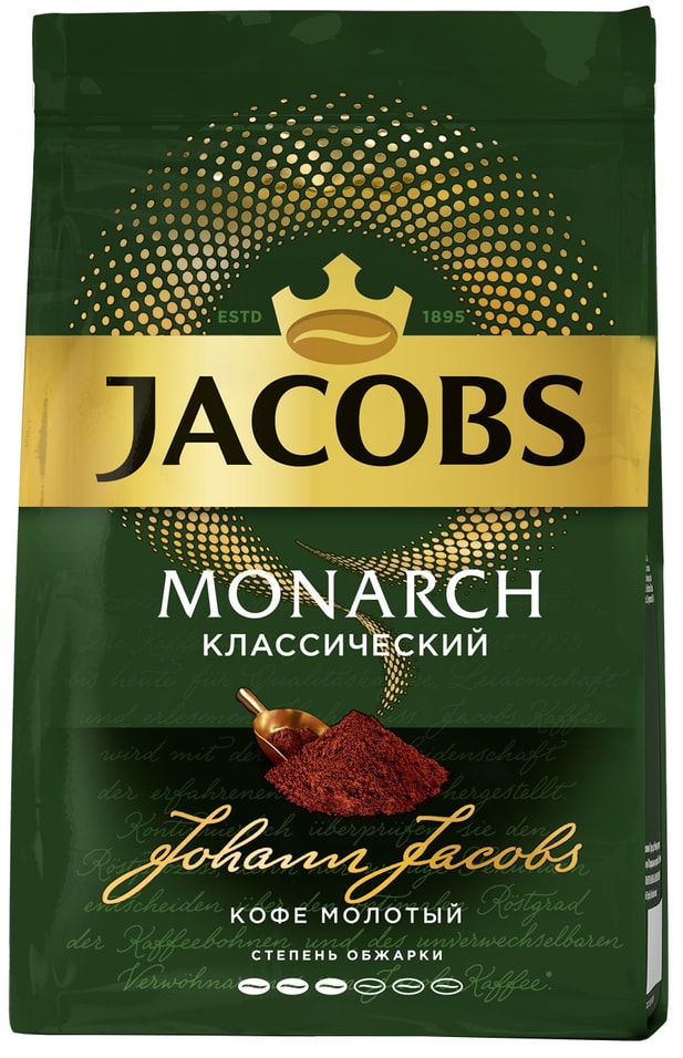 Кофе молотый Jacobs Monarch Классический 70г