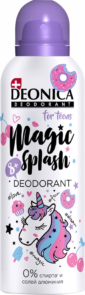Дезодорант Deonica For teens Magic Splash 125мл