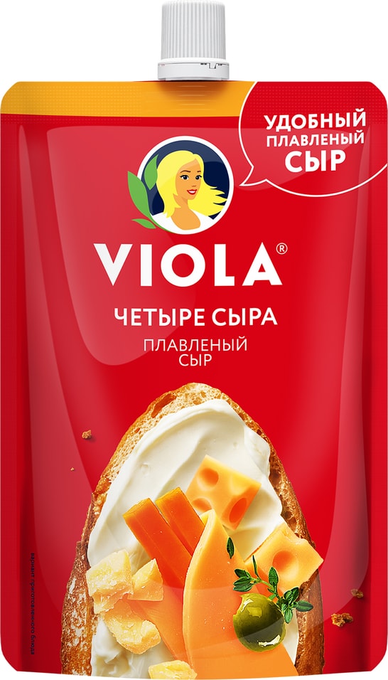 Сыр плавленый Viola Четыре сыра 45% 180г