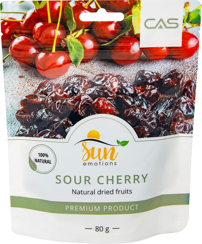 Вишня Sun Emotions сушеная 80г