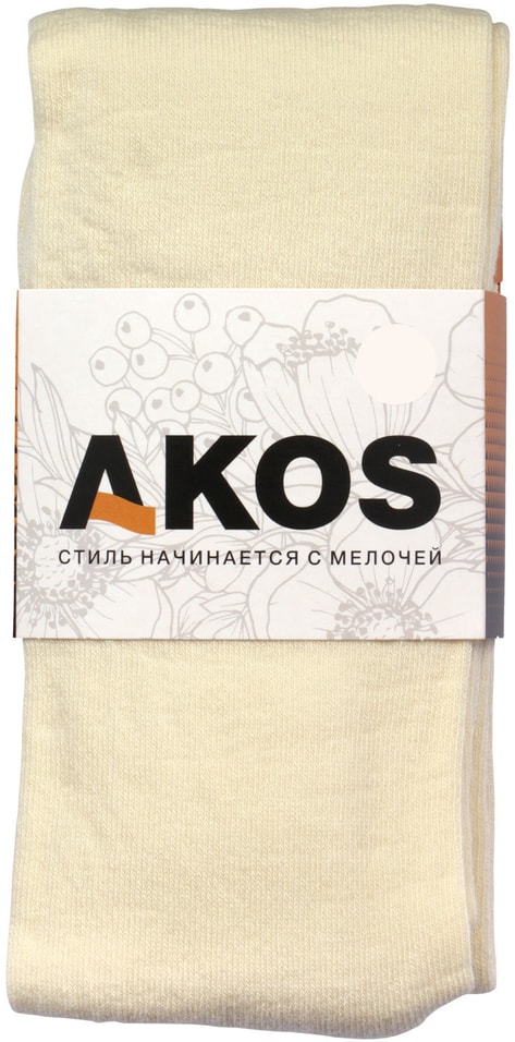 Колготки детские Akos бежевый р.98-104