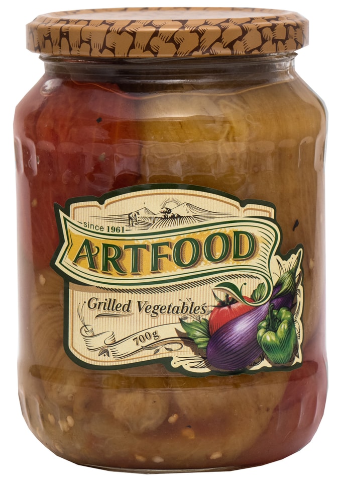 Овощи Art Food запеченные на мангале 700гс доставкой!