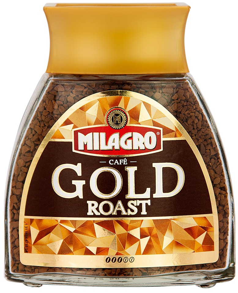 Кофе растворимый Milagro Gold Roast 95г от Vprok.ru
