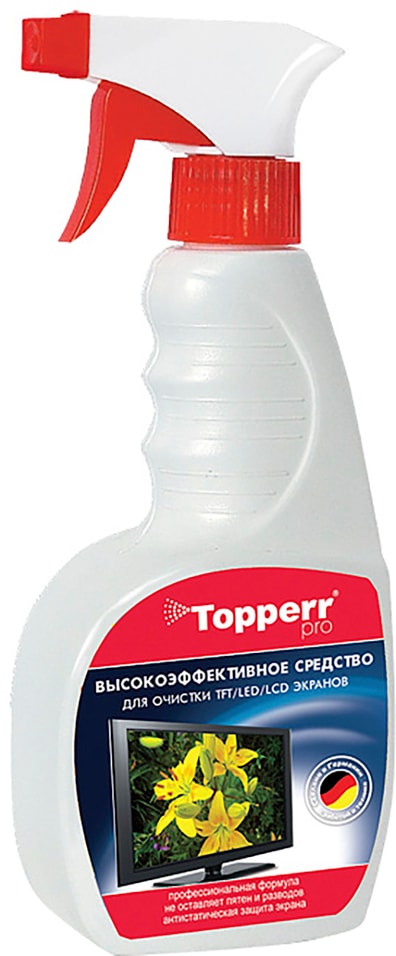 Чистящее средство Topperr Для ЖК телевизоров и плазмы 500мл