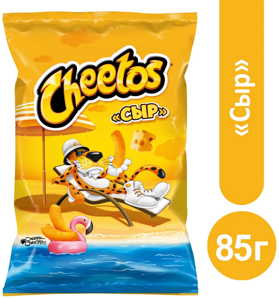 Снеки кукурузные Cheetos Сыр 85г