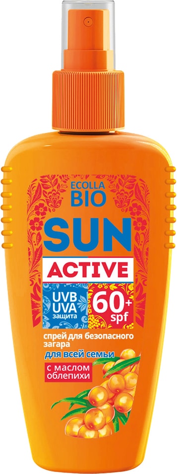 Sun active спрей для безопасного загара