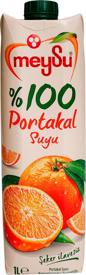 Сок Meysu 100% Апельсиновый 1л