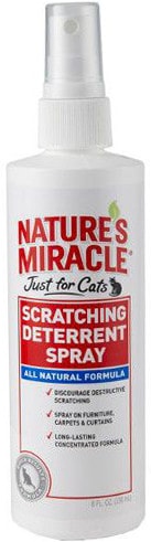 Спрей для кошек 8 in 1 Natures Miracle Отпугивающий против царапанья 236мл
