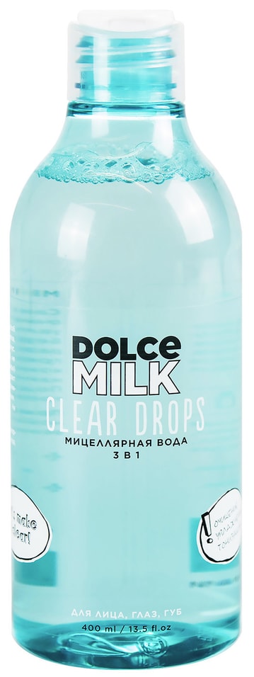 Вода мицеллярная Dolce Milk 3в1 Clear Drops 400мл 250₽