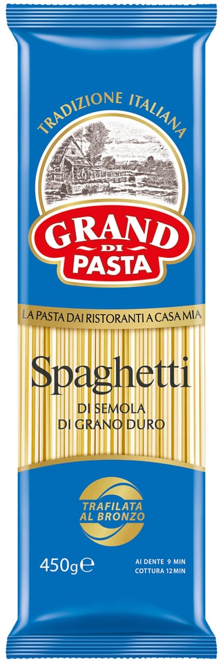 Макароны Grand di Pasta Spaghetti 450г