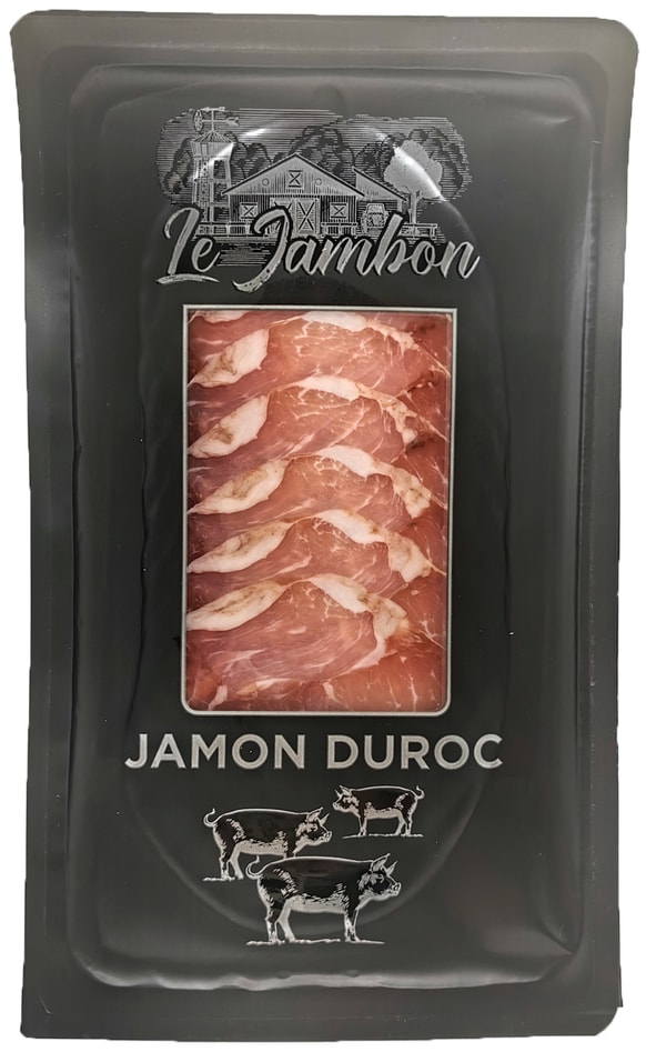 Окорок Le Jambon Jamon Duroc сыровяленый нарезка 60г 258₽