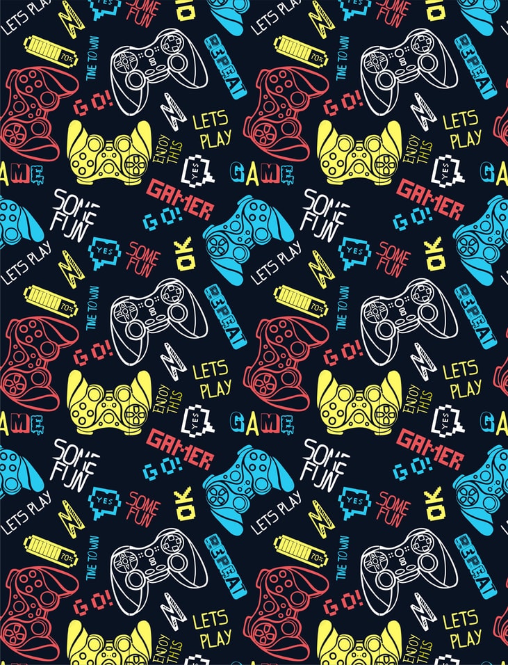 Плед Belezza Gamer яркий микс 130*170см