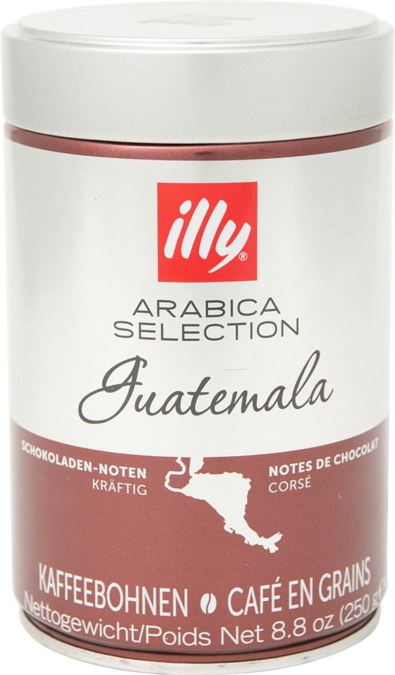 Кофе в зернах Illy Arabica Selection Guatemala 250г