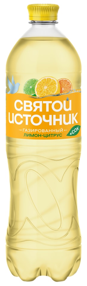 Напиток Святой Источник Вода + Сок Цитрусы 1л