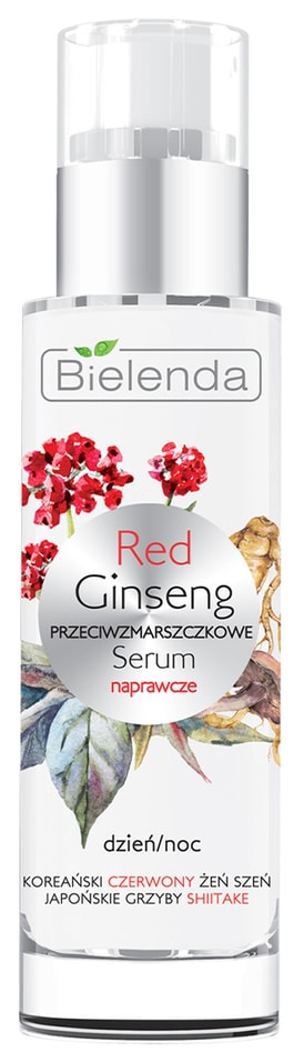 Сыворотка для лица Bielenda Red Ginseng Восстанавливающая против морщин 30мл